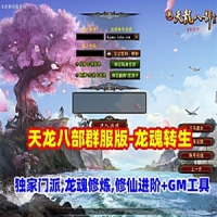 天龙八部裙服版本【龙魂转生】网游单机版+GM工具和教程